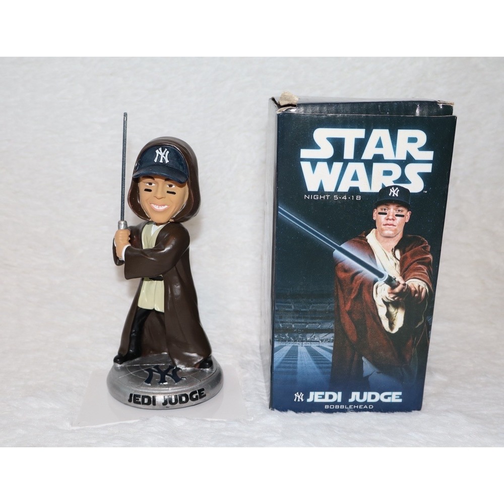 Aaron Judge New York Yankees Star Wars‎ Jedi Judge Bobblehead SGA 5.4.18 Boxed